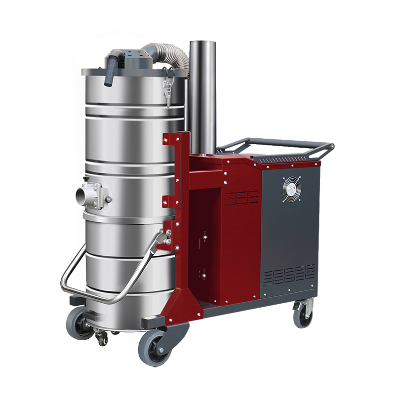 泉州坦洁380V 双桶手动反吹工业吸尘器X8系列