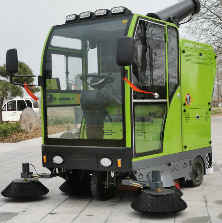 泉州道路清洁广泛应用电动环卫清扫车